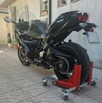 Roue arri&egrave;re du moteur | Roues doubles "&agrave; roulement &agrave; billes"